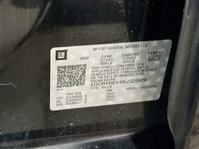 2019 Chevrolet Silverado 1500 LT