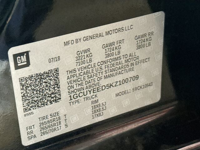 2019 Chevrolet Silverado 1500 RST