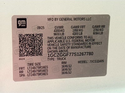 2025 Chevrolet Express 3500 Work Van Cargo