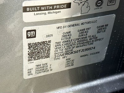 2026 Chevrolet Traverse LT 1LT