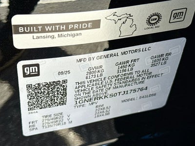 2026 Chevrolet Traverse High Country