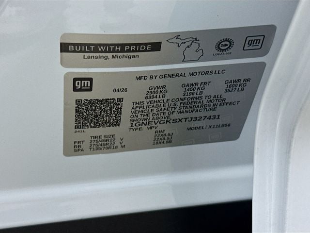 2026 Chevrolet Traverse LT 2LT