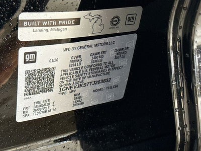 2026 Chevrolet Traverse Z71