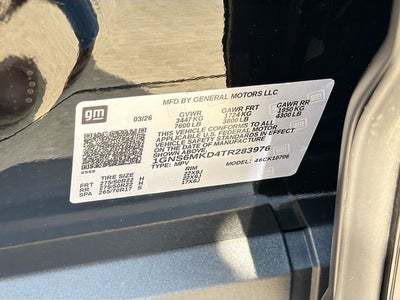 2026 Chevrolet Tahoe LS