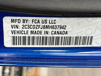 2021 Dodge Challenger R/T Scat Pack Widebody