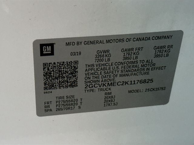 2019 Chevrolet Silverado 1500 LD Silverado Custom