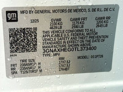 2026 Chevrolet Equinox LT