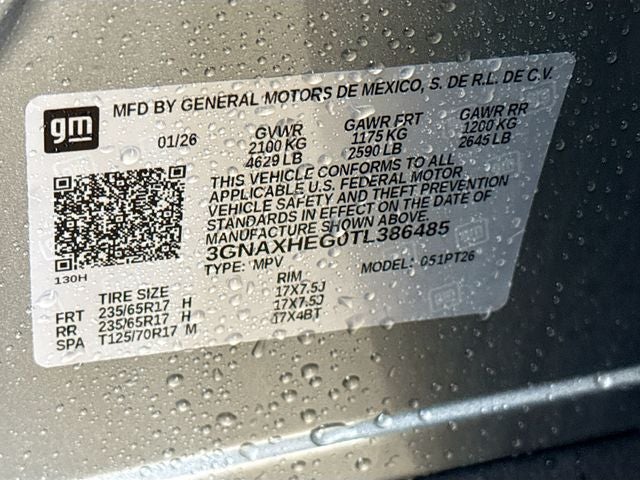2026 Chevrolet Equinox LT