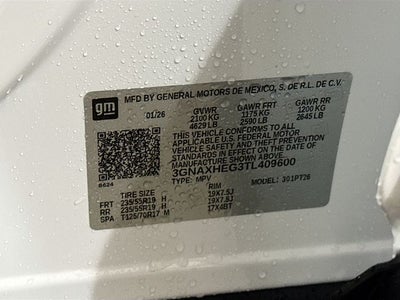 2026 Chevrolet Equinox LT