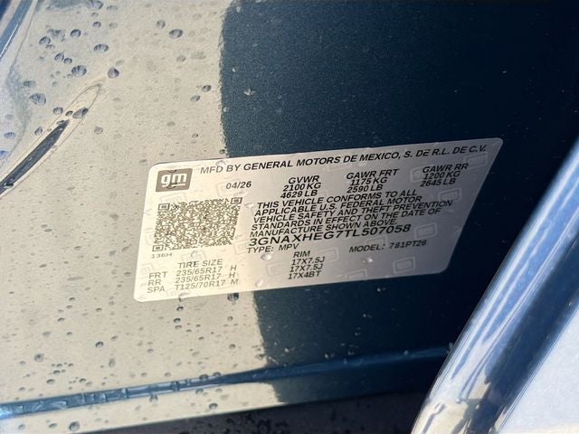 2026 Chevrolet Equinox LT