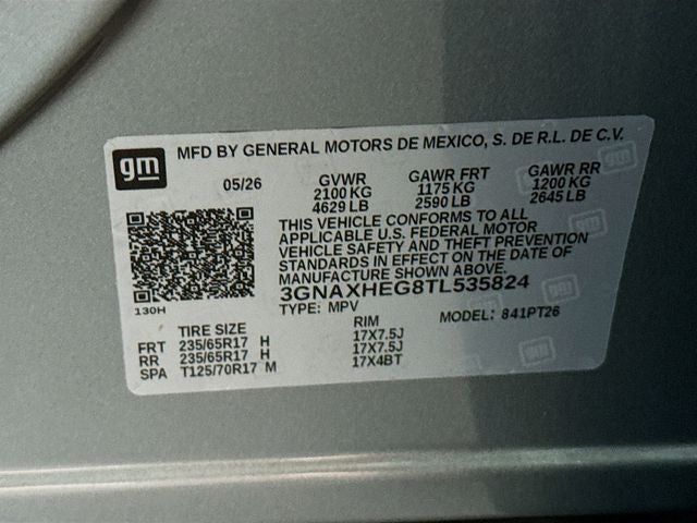 2026 Chevrolet Equinox LT