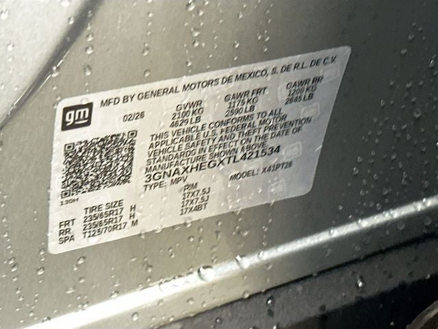 2026 Chevrolet Equinox LT