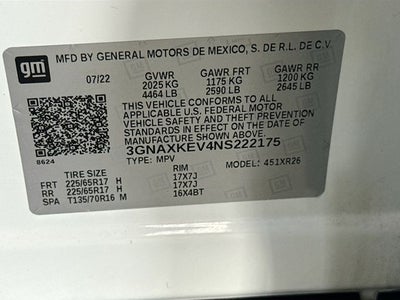 2022 Chevrolet Equinox LT