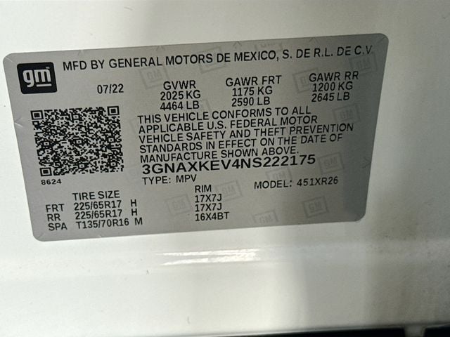 2022 Chevrolet Equinox LT