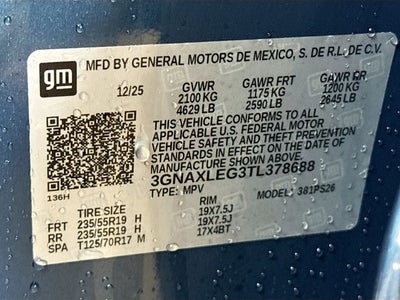 2026 Chevrolet Equinox RS