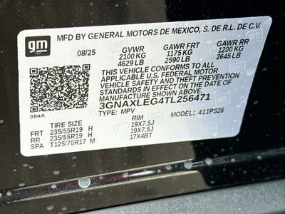 2026 Chevrolet Equinox RS