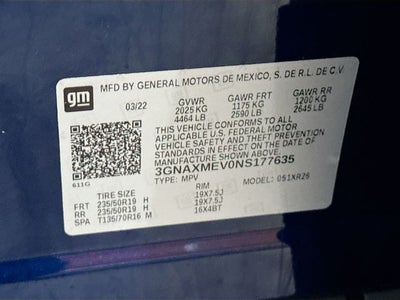 2022 Chevrolet Equinox RS