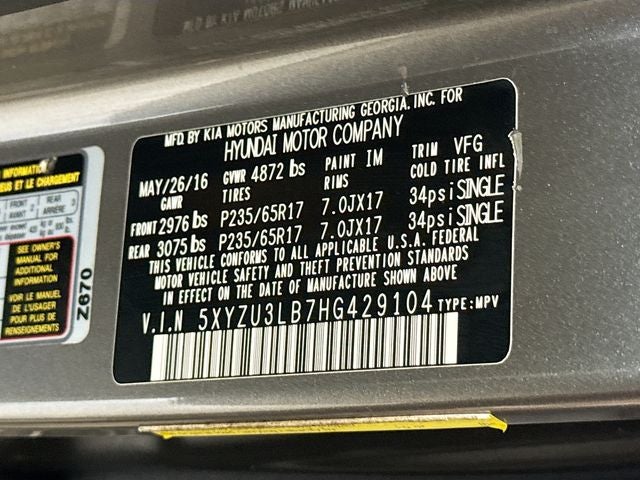2017 Hyundai Santa Fe Sport 2.4 Base