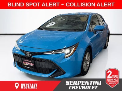 2019 Toyota Corolla Hatchback SE
