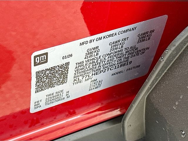 2026 Chevrolet Trax LT
