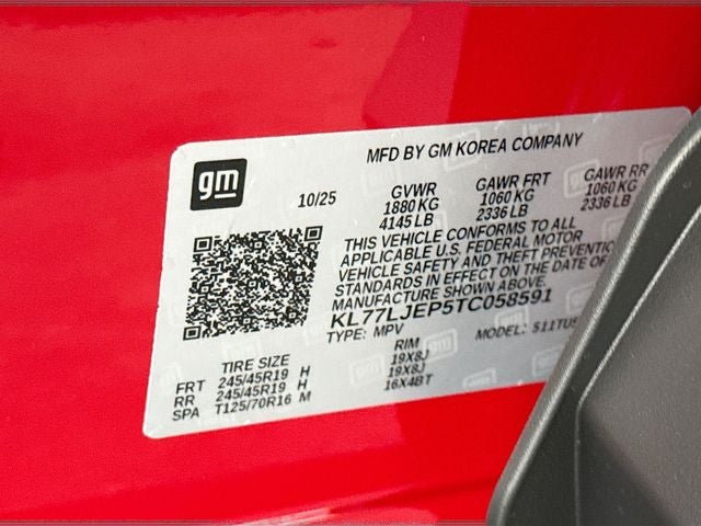 2026 Chevrolet Trax 2RS