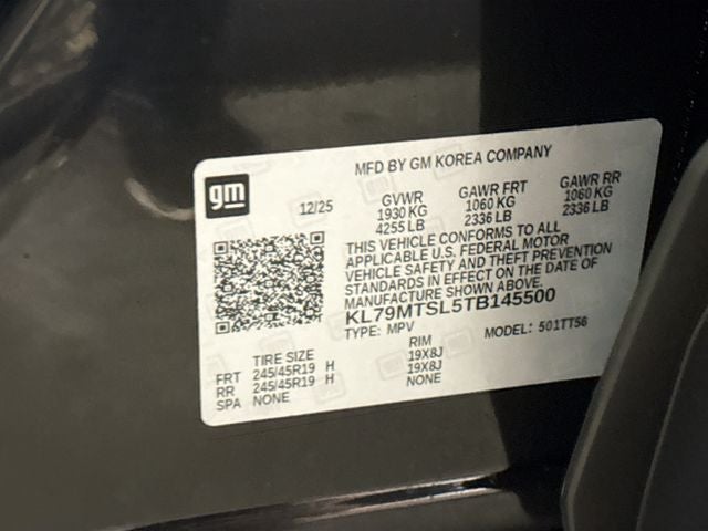 2026 Chevrolet TrailBlazer RS