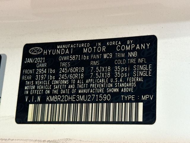 2021 Hyundai Palisade SEL