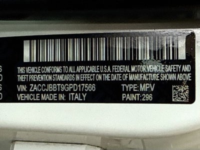 2016 Jeep Renegade Latitude 75th Anniversary Edition