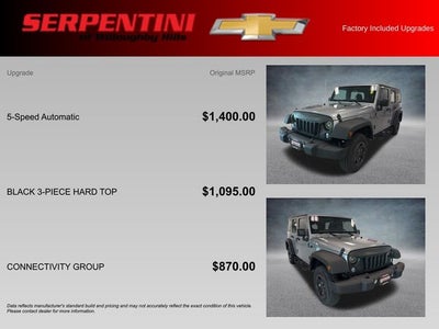 2018 Jeep Wrangler JK Unlimited Sport 4WD
