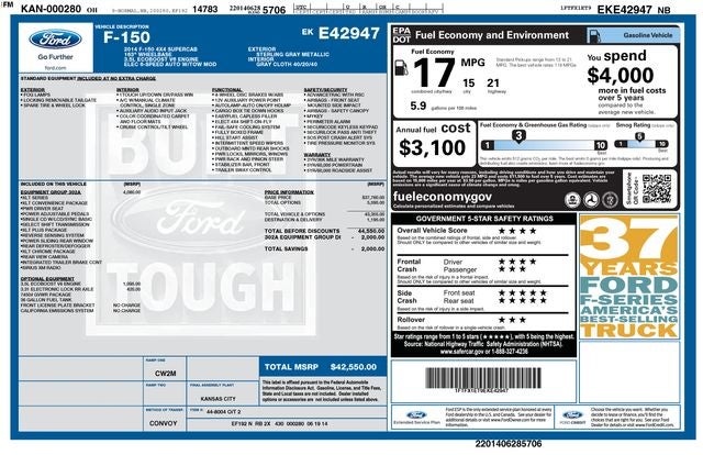2014 Ford F-150 XLT 4WD
