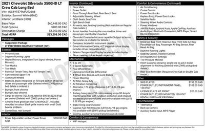 2021 Chevrolet Silverado 3500HD LT