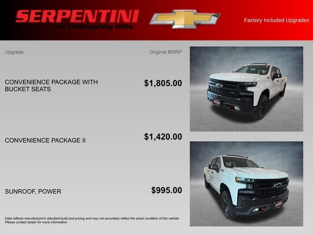 2019 Chevrolet Silverado 1500 LT Trail Boss 4WD