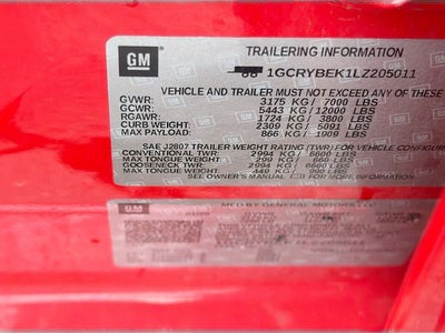 2020 Chevrolet Silverado 1500 Custom 4WD