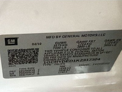 2019 Chevrolet Silverado 1500 LT