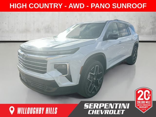2026 Chevrolet Traverse High Country