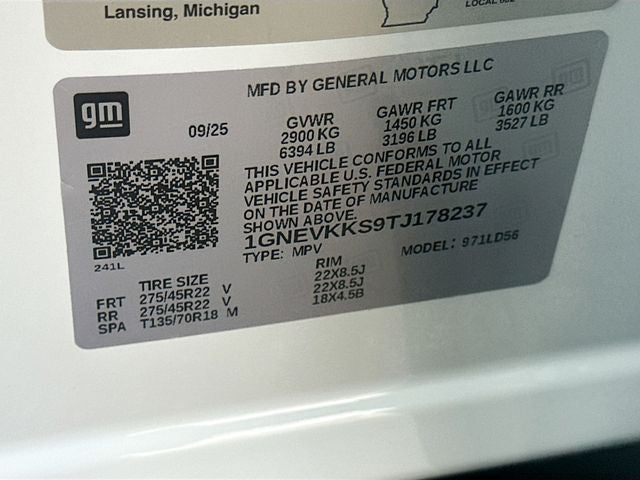 2026 Chevrolet Traverse High Country