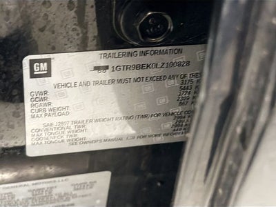 2020 GMC Sierra 1500 SLE 4WD