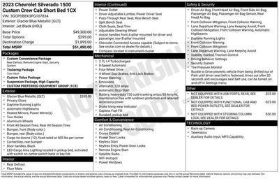 2023 Chevrolet Silverado 1500 Custom