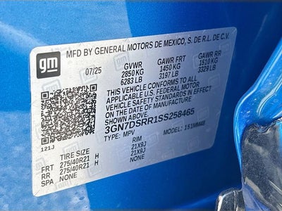 2025 Chevrolet Equinox EV RS