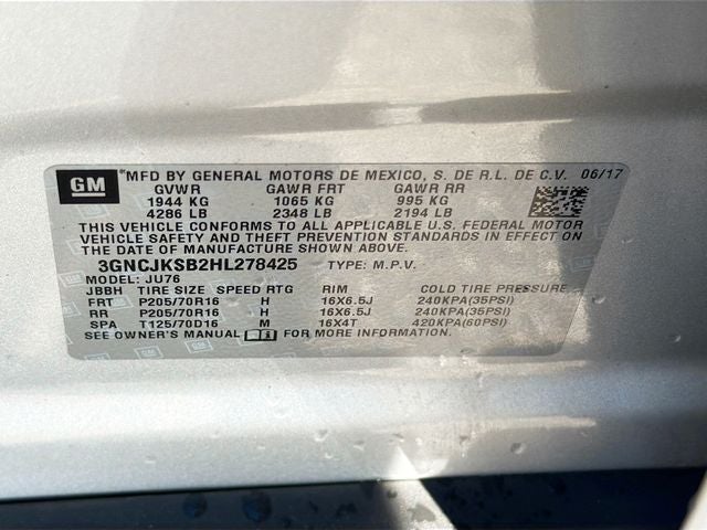 2017 Chevrolet Trax LS