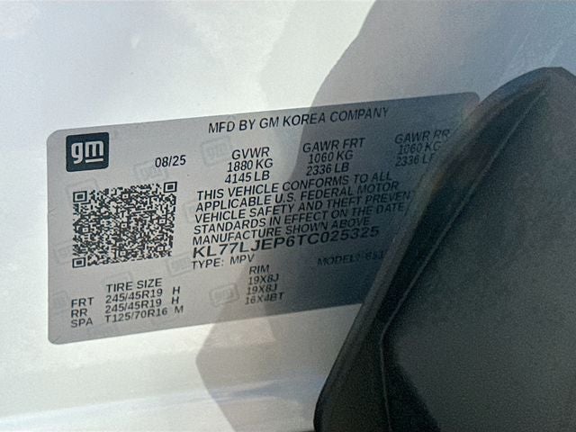 2026 Chevrolet Trax 2RS