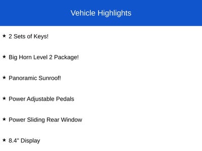 2020 RAM 1500 Big Horn/Lone Star