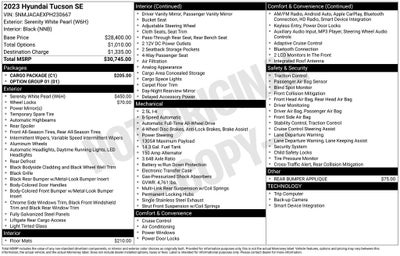 2023 Hyundai Tucson SE