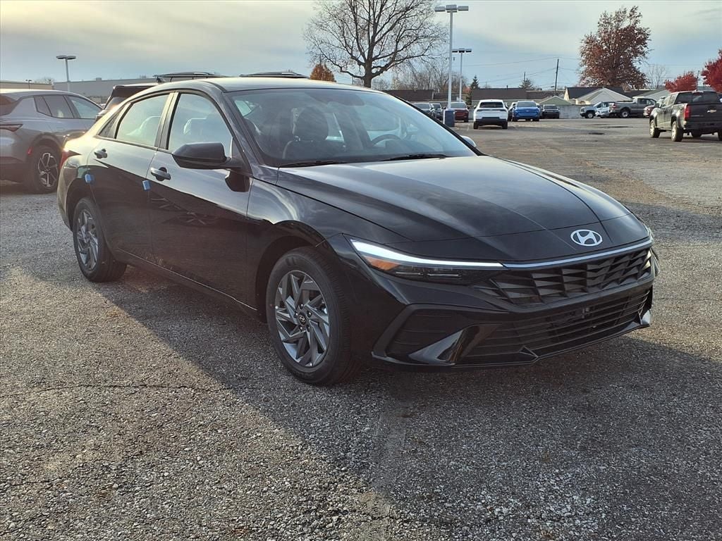 2026 Hyundai Elantra Hybrid Blue