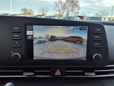 2026 Hyundai Elantra Hybrid Blue