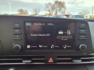 2026 Hyundai Elantra Hybrid Blue