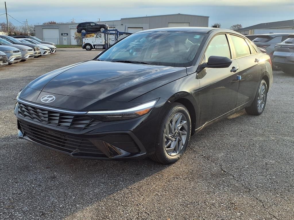 2026 Hyundai Elantra Hybrid Blue