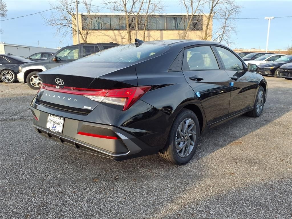 2026 Hyundai Elantra Hybrid Blue