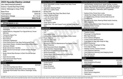 2023 Hyundai Elantra Limited