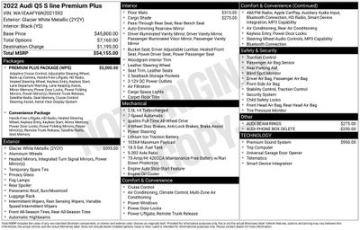 2022 Audi Q5 45 S line Premium Plus quattro
